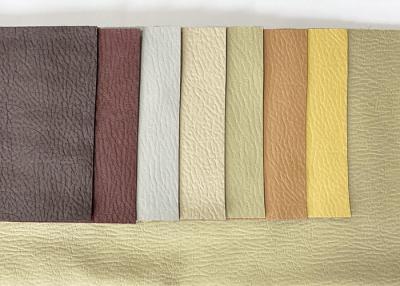 China PVC Eco Friendly Upholstery Fabric Faux Leather Anti Mildew for sale