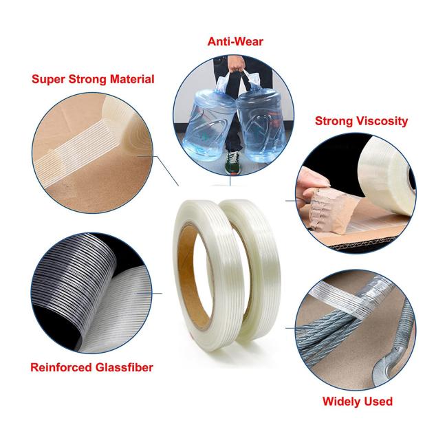 Glass fiber tape product close-up