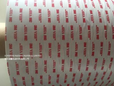 China 4950 3M VHB 1,18 mm waterdichte dubbelzijdige plakband 3M dubbelzijdige plakband Te koop