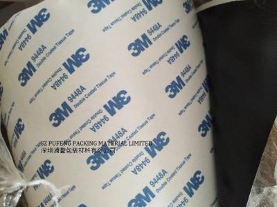 China cinta adhesiva echada a un lado doble de acrílico a prueba de calor de 9448A 3M, cinta no tejida translúcida del tejido en venta