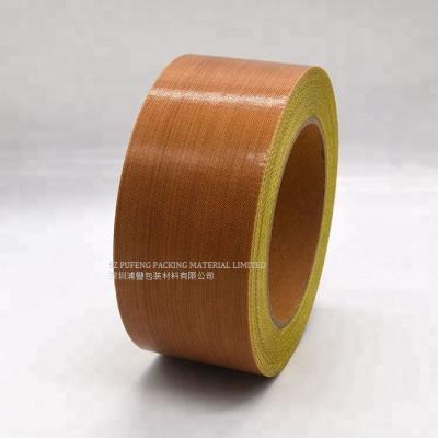 China High Pressure PTFE 0.13mm Self Adhesive Fiberglass Tape for sale