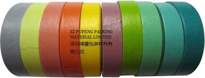 Chine ruban adhésif de masquage de 36mmx55m, rubans sensibles à la pression pour la couleur de peinture de ruban à vendre