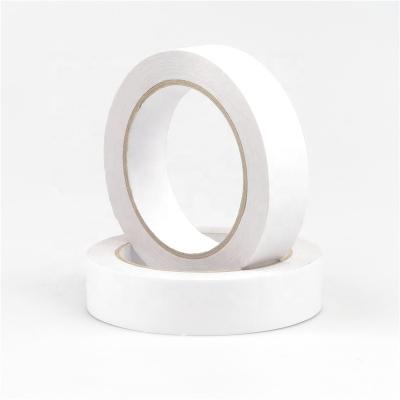 China Hot Melt 50um Transparent Double Sided Adhesive Tape White Color for sale