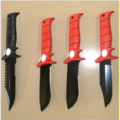 China ODM Pocket Hunting Knife Shovel Satin Finish Blade 56 - 59 HRC Hardness for sale