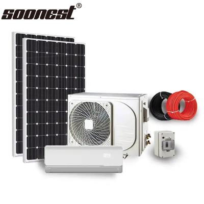 China 110V Split Tpye Wall Mounted Solar Air Conditioner Price In Pakistan Solar Split Air Conditioner Off The Grid for sale