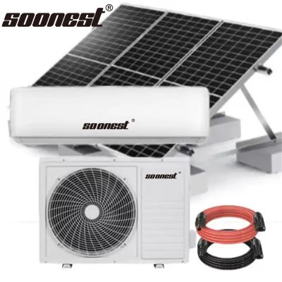 China Solar Powered Air Conditioner Us Uk Portable Ac Air Conditioner Solar 12V 24V 48V Solar Air Conditioner for sale
