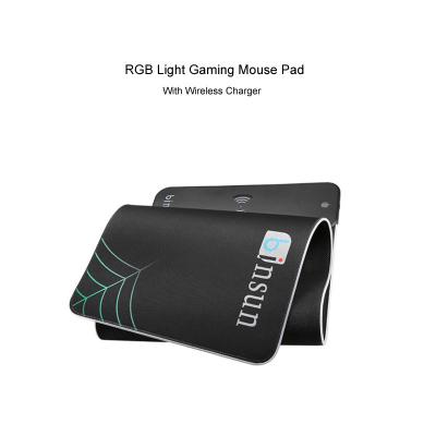 China RGB Gaming Mouse Pad Wireless Charger for sale