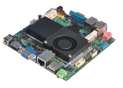 China Intel® 1037U CPU Embedded Nano mainboard Support VGA / HDMI / LVDS Dual Display for sale