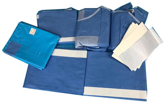Sterile Universal Surgical Pack for hospital procedure