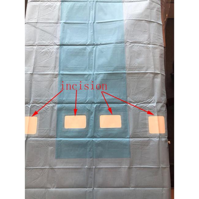 sterile surgical angiography drape