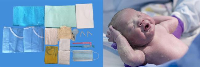 Disposable Delivery Kit Using For Baby Birth In Hospital