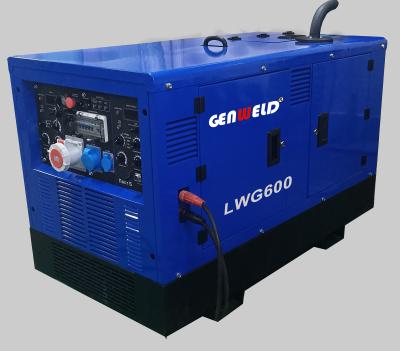China GENWELD LWG600 600A Diesel Welder Generator for MMA/TIG/FCAW/Gouging/Cellulose Welding for sale