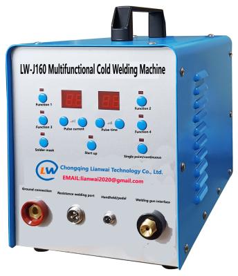 China GENWELD  LW-J160  Multifunctional Cold Welding Machine Cladding Sheet Metal Welding Machine for sale