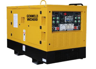China WD600 600A Diesel Engine Driven Arc Welder With MMA / TIG / FCAW / Gouging / Cellulose for sale
