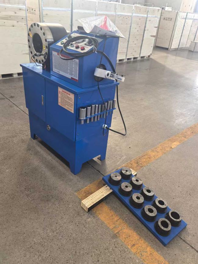 Die set included with machine