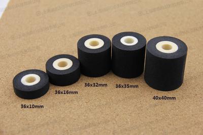 China Cartridge Stamp Hot Ink Rollers 36mm Length 40mm Diameter For Coding Machine for sale