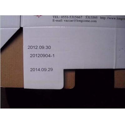 China Máquina portátil del código del chorro de tinta de Overprinter 40m/min del código de barras para la fecha de la botella en venta