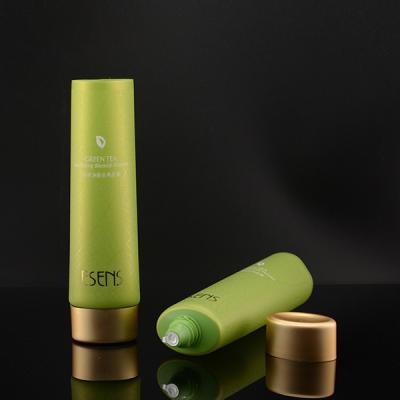 China 38mm 60ml Cosmetic Gel Reusable Hand Cream Tube Centrifuge Tube With Screw Cap Golden for sale
