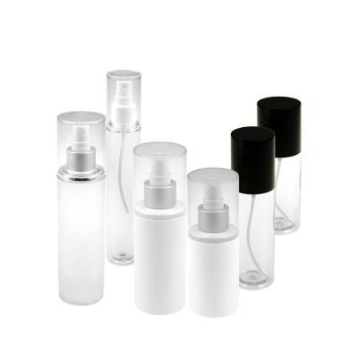 China Somewang PET Cosmetic Bottle 120ml 200ml Plastic Jar Cylinder 6 Oz Plastic Bottles for sale