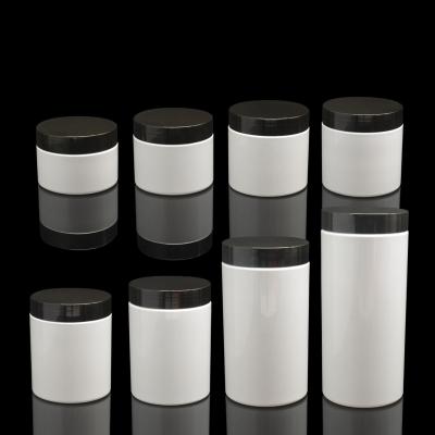 China 80ml 100ml Various Capacity PET Cosmetic Containers With Screw Lid for sale