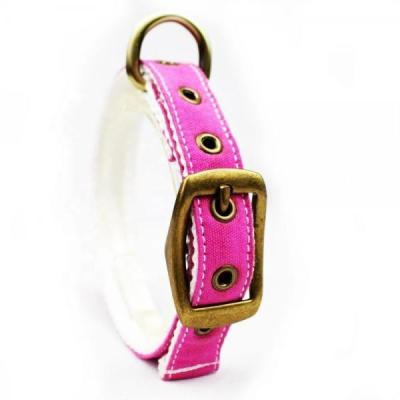 China Adjustable Dog Collars And Leashes Waterproof Canvas / Cotton Material for sale