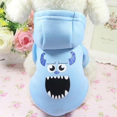 China Customized Pet Clothes Cartoon Dog Hoodie / Coat / Jacket With Print Pattern for sale