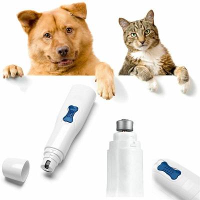 China Lightweight Pet Nail Tools / Paw Nail Grinder Powerful Size 137.5 * 35 * 25mm for sale