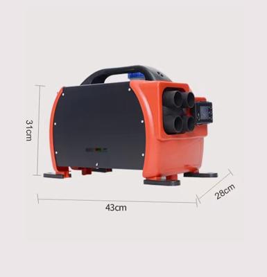 China Integrated Truck Parking Heater 12 V 24 V 220 V 2 KW Portable Fast Heating  Universal Air Diesel Heater for sale