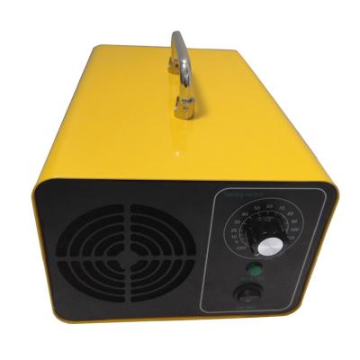 China Yellow Steel Plate Ozone Generator Air Purifier  Professional  10g For Home for sale
