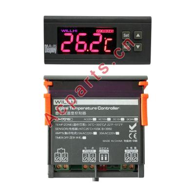 Китай 220 V 110 V DC 12 V 24 V Aircon Parts Microcomputer Digital Display Temperature Controller продается