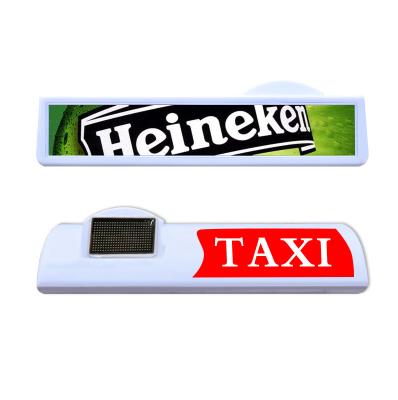 China 18V T4 Taxi Car Topper LED Display Car Roof Top Advertising Screen for sale
