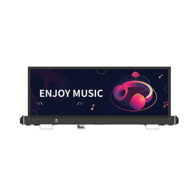 China Digital P2.5 Taxi Roof LED Display Waterproof And Anti-UV External LED Display for sale