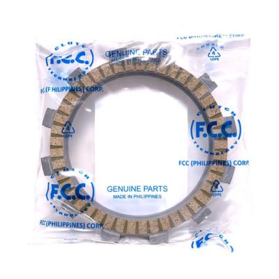 China FCC Genuine Motorcycle Clutch Plate Disc Clutch Lining No Asbestos for sale