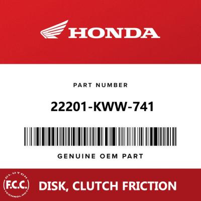 China Original FCC Disk Honda  Clutch Lining Plate For Honda Super Cub 110  NBC110 WAVE110 for sale
