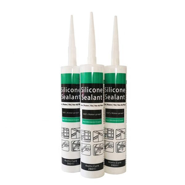 Quality Excellent Adhesion GP White Acetic Silicone Sealant For Glass for sale