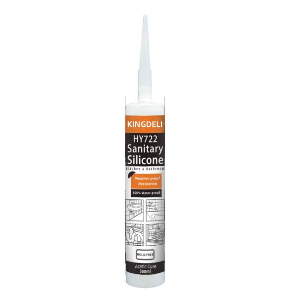 Quality Acetoxy Cure Silicone Sealant Anti Mould 280ml Flexible for sale