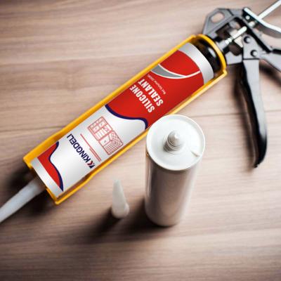 China Commercial Clear Paintable Waterproof Silicone Caulk ODM for sale