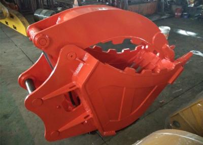 China Single Cylinder Excavator Bucket Grab , Excavator Rock Bucket For Doosan DX225 Excavator for sale