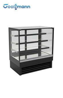 China Double Temperature Dessert Display Cabinet for sale