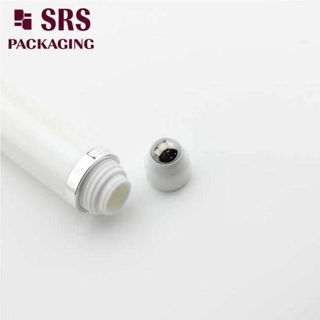 high end luxury empty massage bottle steel ball vibrating face serum bottle.jpg