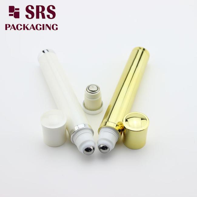 high end luxury empty massage bottle steel ball vibrating face serum bottle.jpg