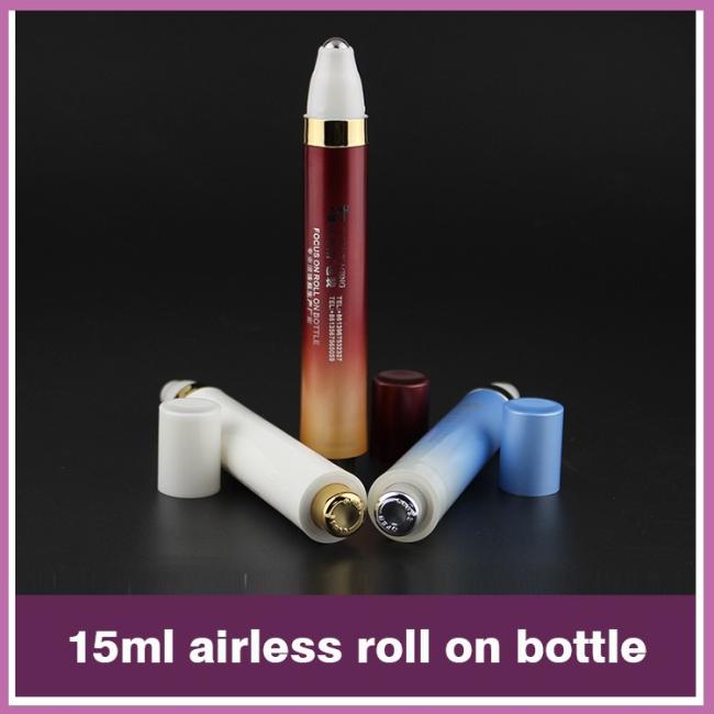 high end luxury empty massage bottle steel ball vibrating face serum bottle.jpg