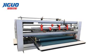 China 1450mm Semi Automatic Corrugated Box Folder Gluer Machine Double Piece for sale