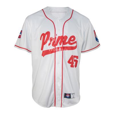 China Camiseta de secado rápido respirable del béisbol de los hombres en venta