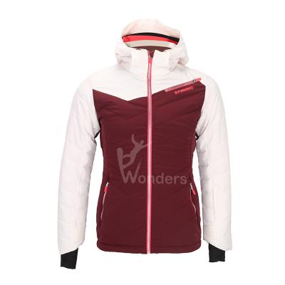 China Women' S Zip-Off Sports Ski Jackets Winter Snow Coat for sale