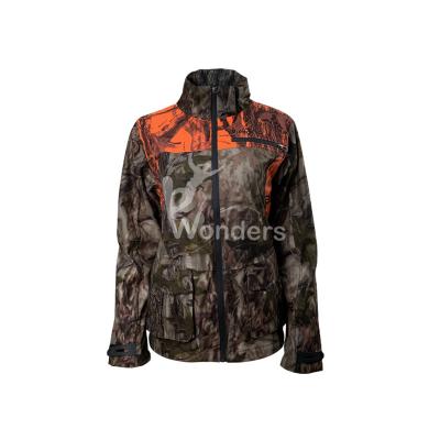 China Women'S Camo Hunting Jacket Breathable With Removable Hood for sale