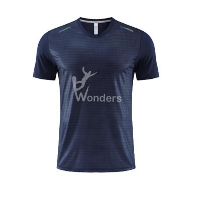 China Running Breathable Sports T Shirts Short Sleeve Fitness Quick Drying Training for sale