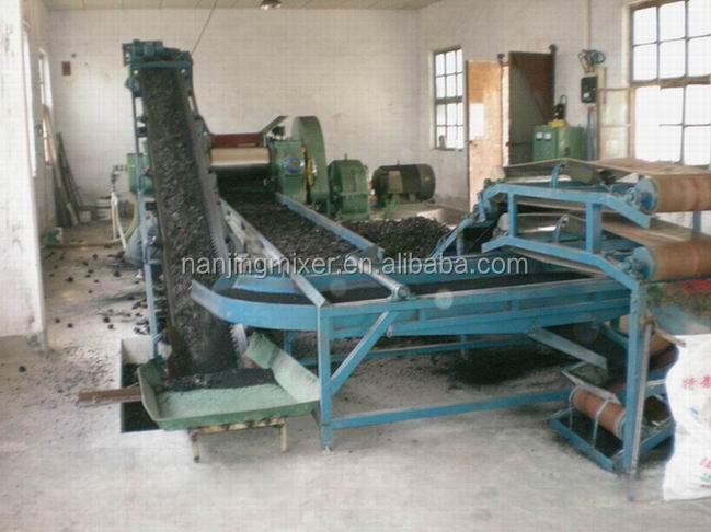 Waster tire/Rubber Crushing/Cracking Mill machine
