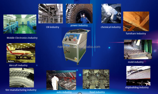dry ice blasting device arabic/ dryice cleaning machine