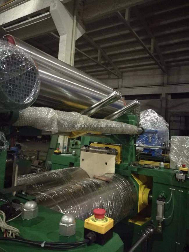 high quality automatic two roller open rubber compound mixing mill machine with feeder with cheap price